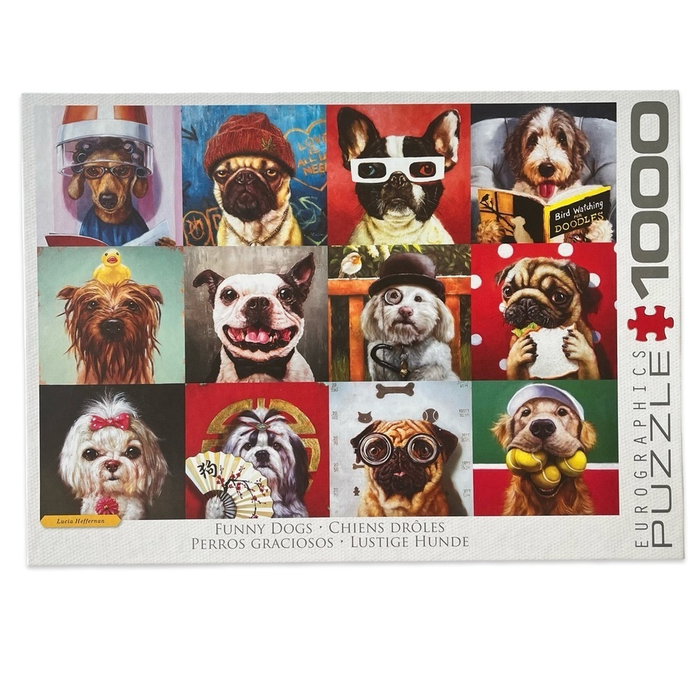 Eurographics Funny Dogs Puzzle - 1000 Pieces